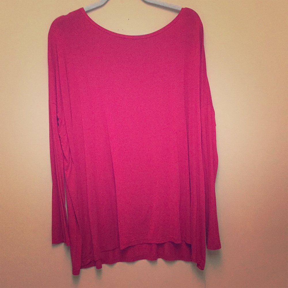 Red long sleeve Piko